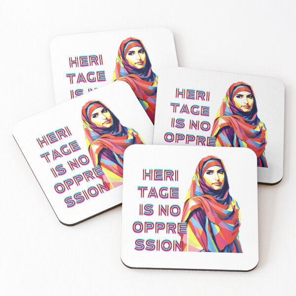 Item preview, Hijab. Heritage is no oppression.  designed and sold by W-McSapa.