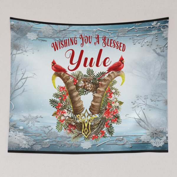 Item preview, Wishing You A Blessed Yule designed and sold by MysticOzzy.