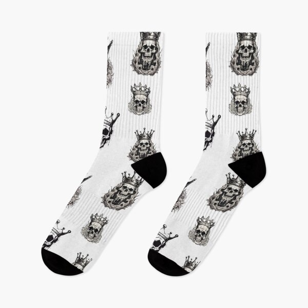 Item preview, Crowned Skull Monarch Pattern 2 designed and sold by Tom-Johnson.