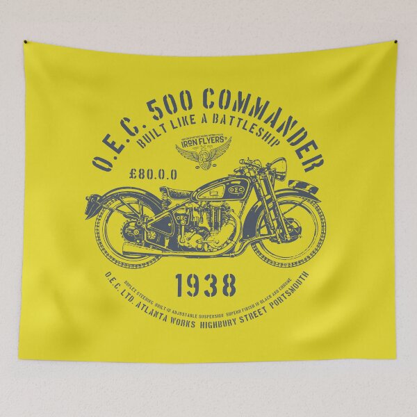 Item preview, O.E.C. 500 Commander 1938 Motor Cycle designed and sold by IronFlyers.