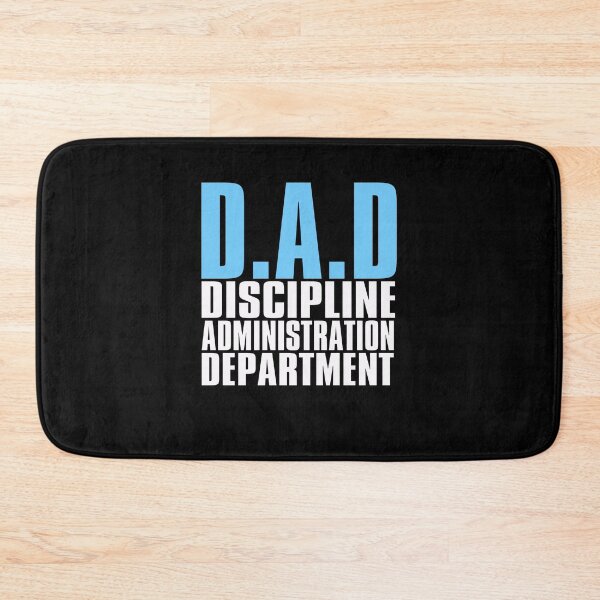 Item preview, DAD Discipline Administration Department Fathers Day Gift designed and sold by PNGShop.