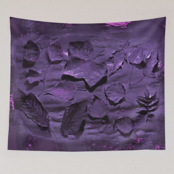 Item preview, DARK VIOLET, PINK AND PURPLE PAINTED FALL LEAVES  designed and sold by Most1234.