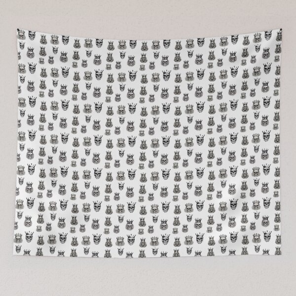 Item preview, Crowned Skull Monarch Pattern 4 designed and sold by Tom-Johnson.
