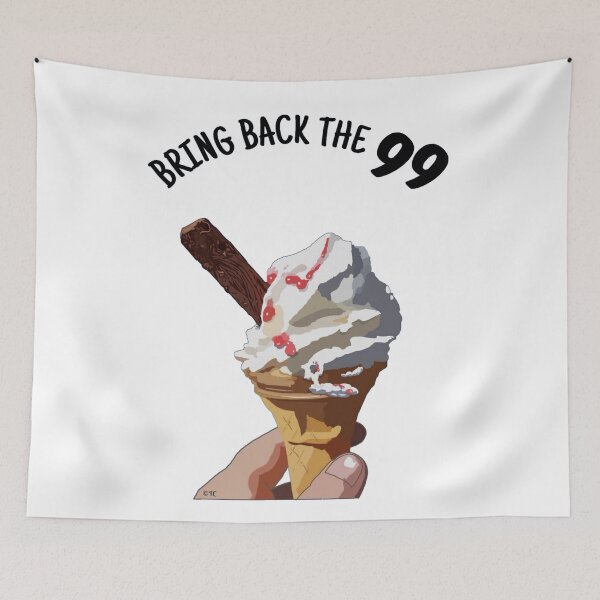 Item preview, BRING BACK THE 99p ICE CREAM designed and sold by TonyArtist.