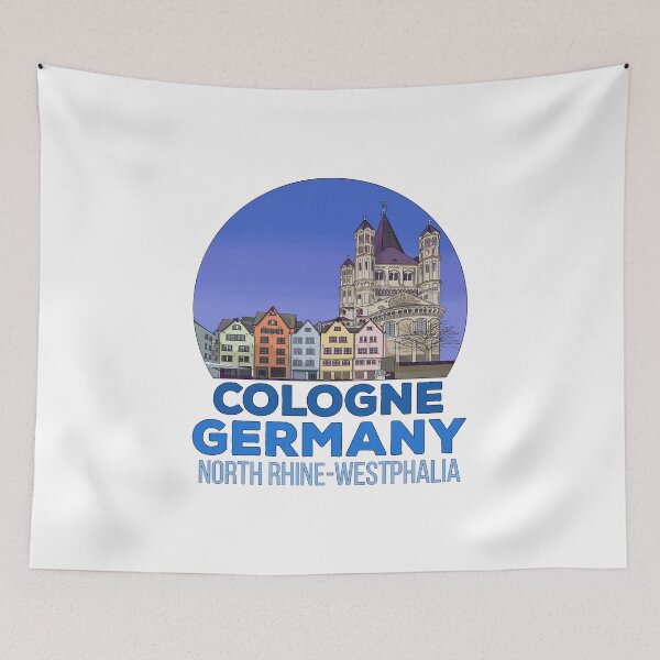 Item preview, Great Saint Martin Church Cologne Germany designed and sold by shopdiego.