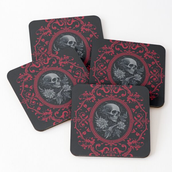 Item preview, Gothic Crimson Medallion designed and sold by hallwell.
