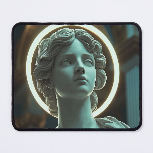 Item preview, Neon Gaze: Futuristic Greek Sculpture designed and sold by Enea Kelo.