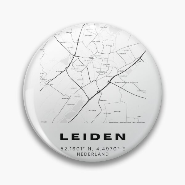 Item preview, Leiden Minimalist Map Art | Netherlands | 52.1601° N, 4.4970° E designed and sold by RM-Journey.