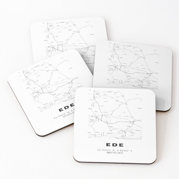 Item preview, Ede Minimalist Map Art | Netherlands | 52.0423° N, 5.6680° E designed and sold by RM-Journey.