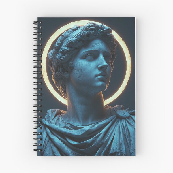 Item preview, Neon Gaze: Futuristic Greek Sculpture designed and sold by Enea Kelo.