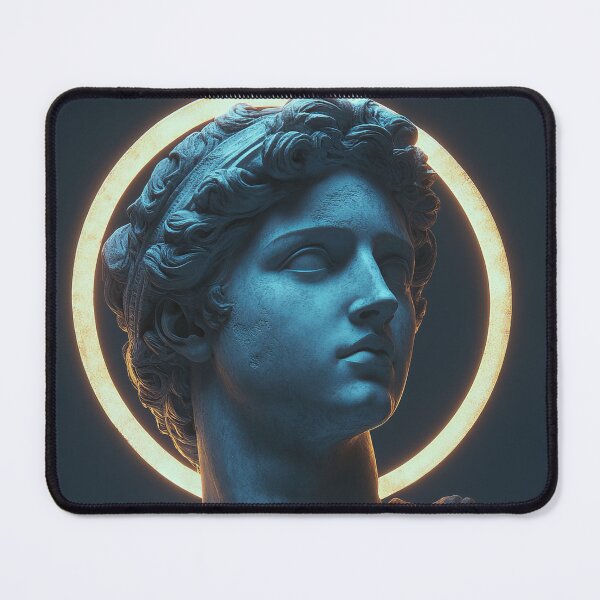 Item preview, Neon Gaze: Futuristic Greek Sculpture designed and sold by Enea Kelo.