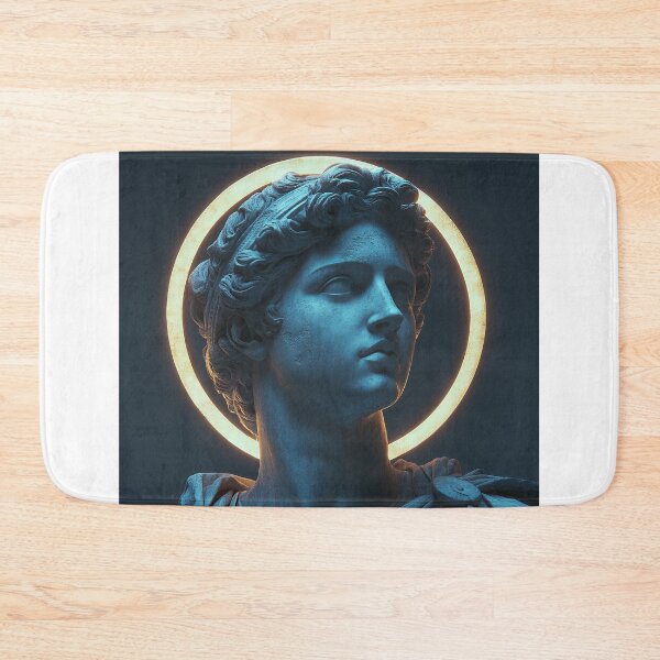Item preview, Neon Gaze: Futuristic Greek Sculpture designed and sold by Enea Kelo.