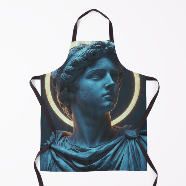 Item preview, Neon Gaze: Futuristic Greek Sculpture designed and sold by Enea Kelo.