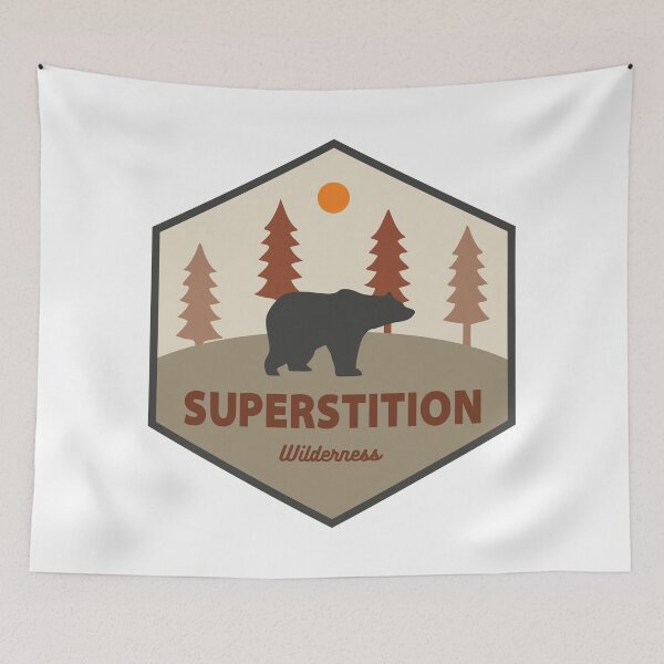 Item preview, Superstition Wilderness Arizona Bear designed and sold by Esskay Designs.