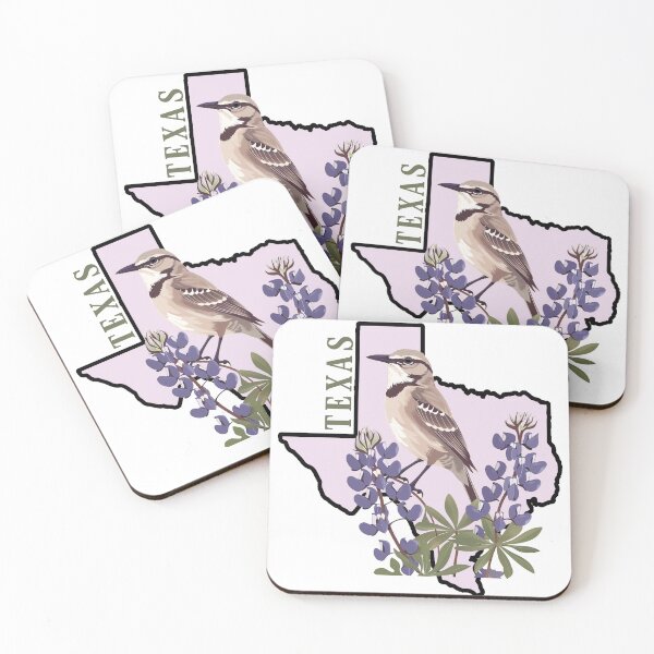 Item preview, Texas State Bird and Flower designed and sold by adventurehaven.