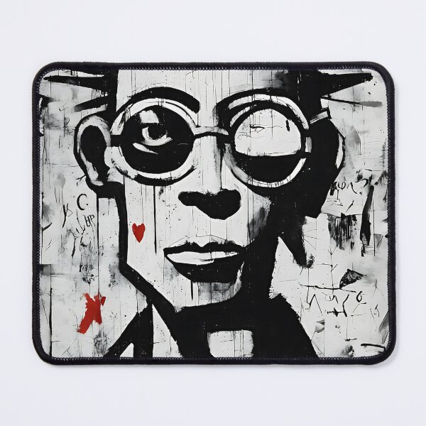 Item preview, Abstract Punk Visionary Portrai designed and sold by FanoloHandford.