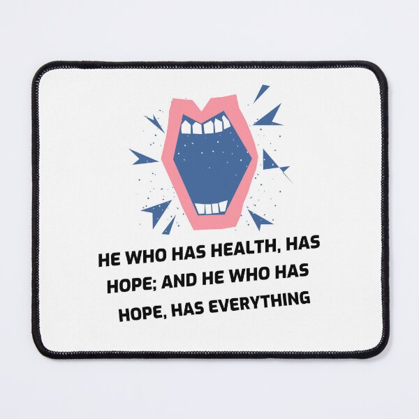 Item preview, Health Brings Hope; Hope Brings Everything designed and sold by EngagingLayout.