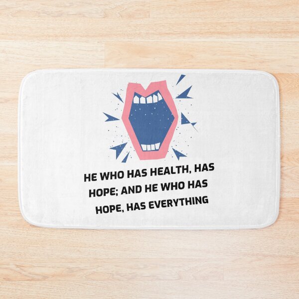 Item preview, Health Brings Hope; Hope Brings Everything designed and sold by EngagingLayout.