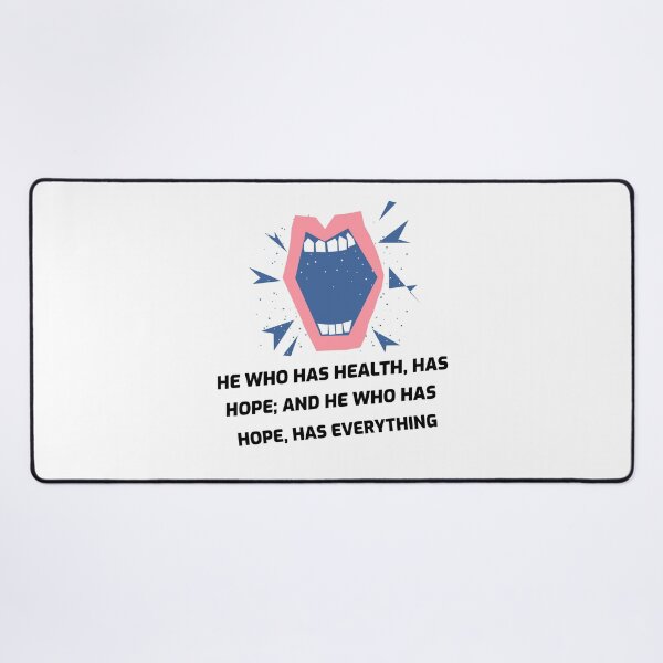Item preview, Health Brings Hope; Hope Brings Everything designed and sold by EngagingLayout.