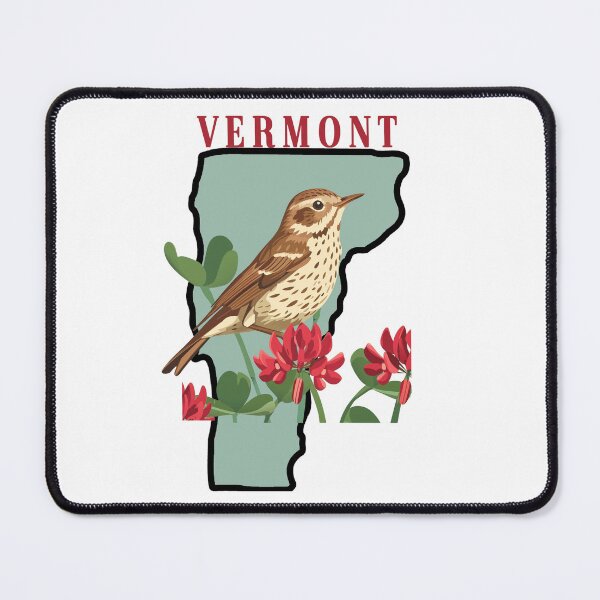 Item preview, Vermont State Bird and Flower designed and sold by adventurehaven.