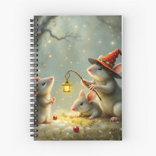 Item preview, Family of Christmas Witch Mice  designed and sold by StarSparkles.