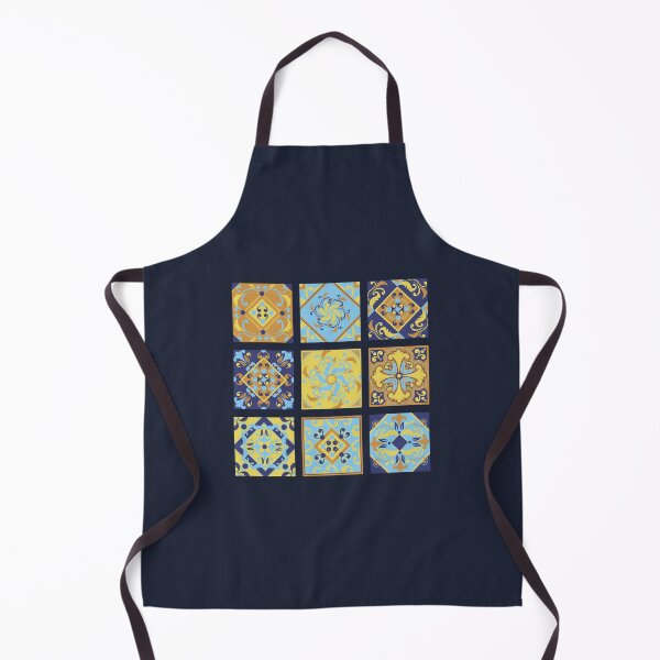 Item preview, Mediterranean Majolica Nine Tile designed and sold by reclacitrantee.