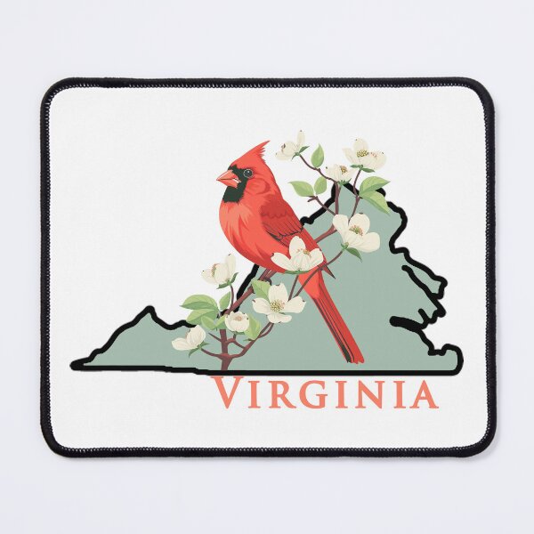 Item preview, Virginia State Bird and Flower designed and sold by adventurehaven.
