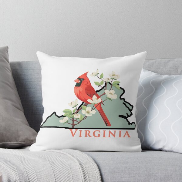 Item preview, Virginia State Bird and Flower designed and sold by adventurehaven.