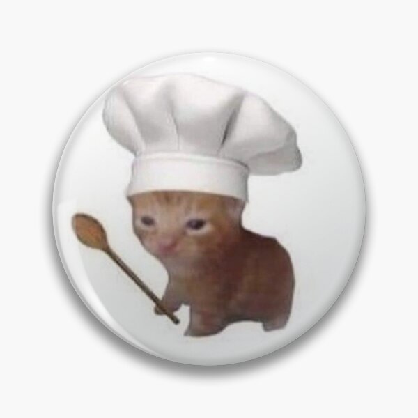 Item preview, Funny Cute Chef Cat designed and sold by loonaprints.