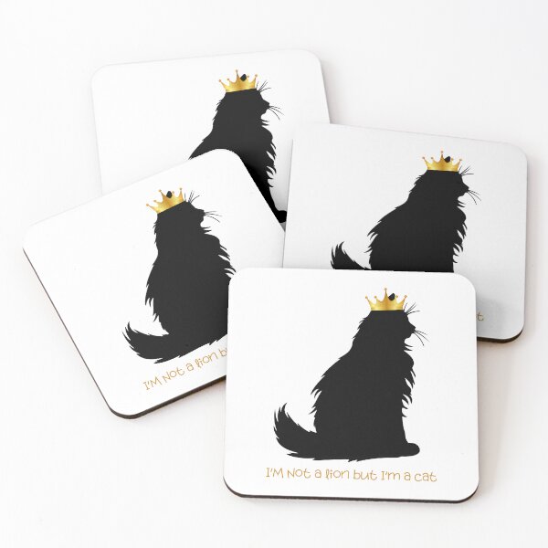 Item preview, I'm not a lion but I'm a cat- maine coon cat designed and sold by Wallart craft.