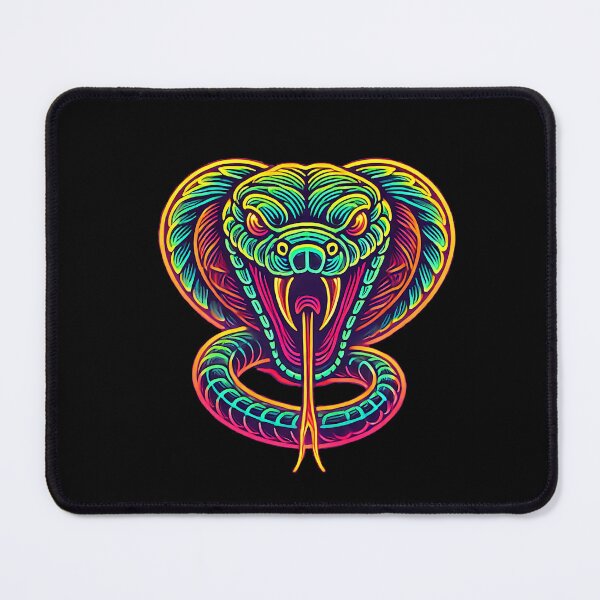 Item preview, Piercing Neon Snake – Ready to Bite designed and sold by lAnJefurtifeu.
