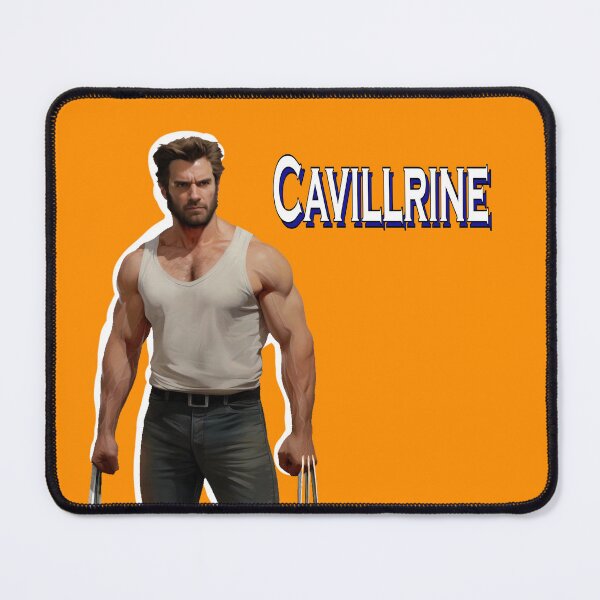 Item preview, Henry Cavill: THE CAVILLRINE Fierce Warrior Unleashed VERSION 1: The Clawed Hero; Danders, Stickers, Emily designed and sold by MechanicalART.