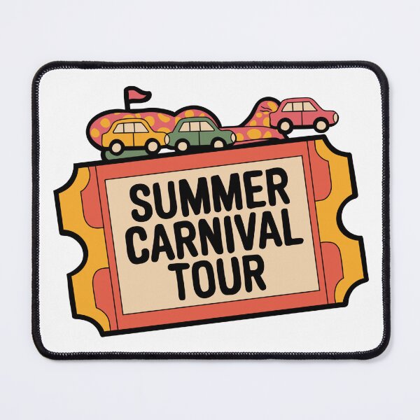 Item preview, Summer Carnival Tour T-Shirt Sticker designed and sold by Dospart.