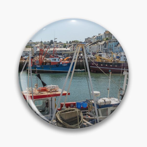 Item preview, Fishing boats in the harbour designed and sold by yackers1.