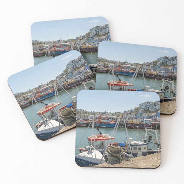 Item preview, Fishing boats in the harbour designed and sold by yackers1.