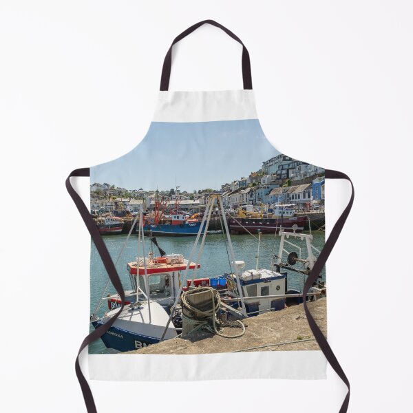 Item preview, Fishing boats in the harbour designed and sold by yackers1.
