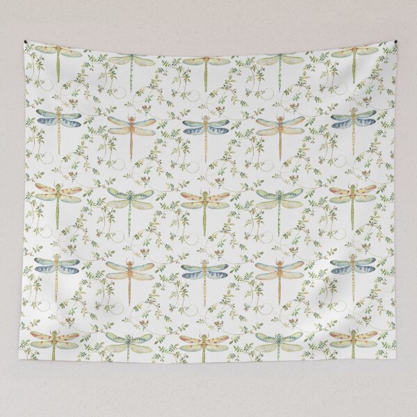 Item preview, Dragonfly With Rose Hips E5 designed and sold by Jean Plout.
