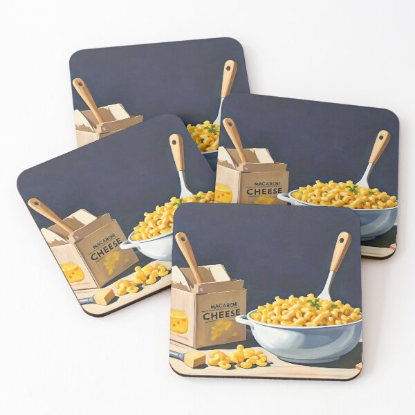 Item preview, MACARONI & CHEESE COMFORT FOOD BOWL INGREDIENTS STILL LIFE SCENE designed and sold by Arts4U.