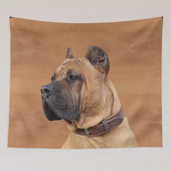 Item preview, Perro de Presa Canario - Dogo Canario designed and sold by k9printart.