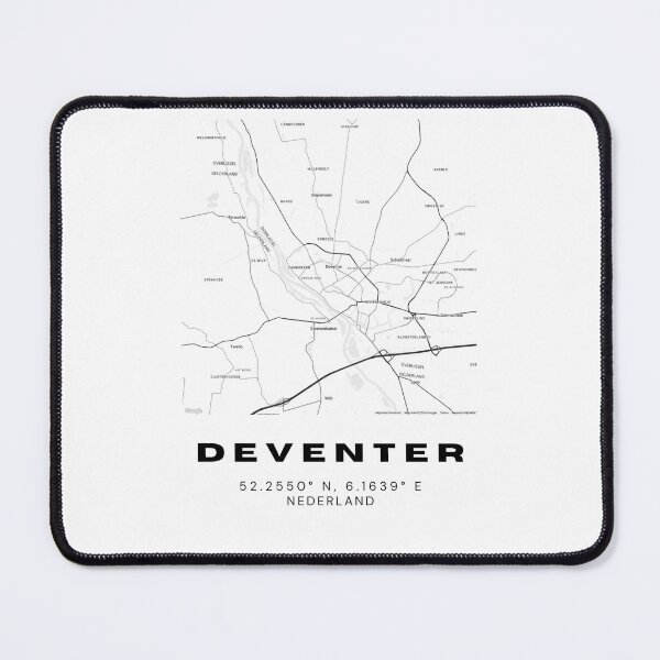Item preview, Deventer Minimalist Map Art | Netherlands | 52.2550° N, 6.1639° E designed and sold by RM-Journey.