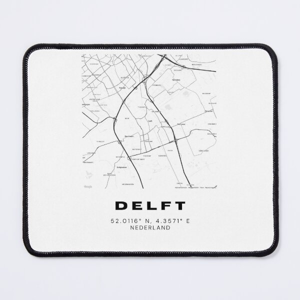 Item preview, Delft Minimalist Map Art | Netherlands | 52.0116° N, 4.3571° E designed and sold by RM-Journey.