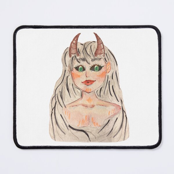 Item preview, Lilith Demon Queen Watercolor Mixed Media designed and sold by StarGirlbyK.