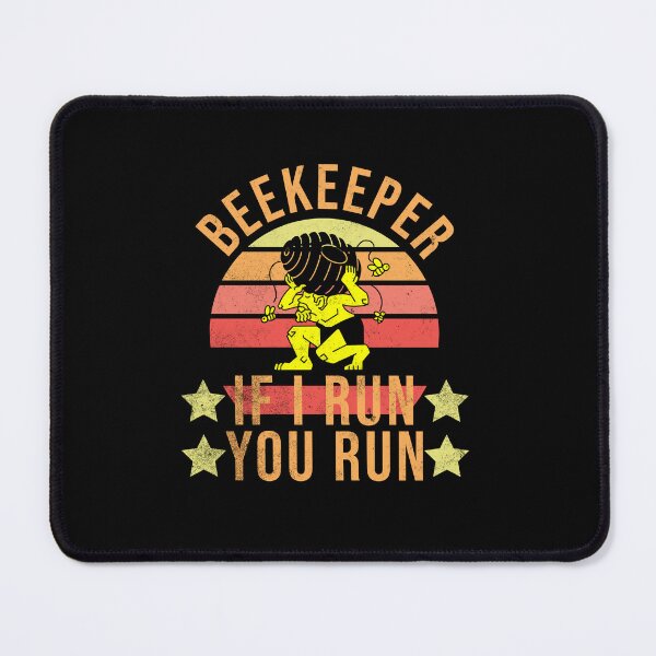 Item preview, Beekeeper If I Run You Run Vintage Honeybees Apiculture T-Shirt designed and sold by Dodgefashion.