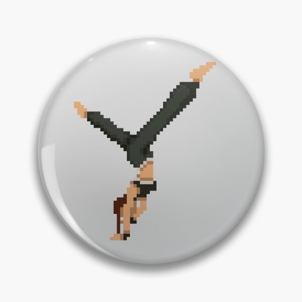 Item preview, Lara Croft Pixel Art - Training 1 designed and sold by Nell-Mills.