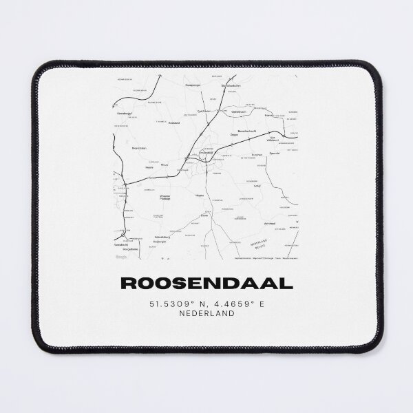 Item preview, Roosendaal Minimalist Map Art | Netherlands | 51.5309° N, 4.4659° E designed and sold by RM-Journey.