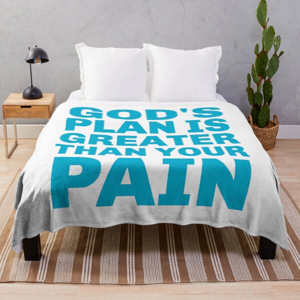 Item preview, Gods Plan Is Great - Positive Inspirational Religious Quotes  designed and sold by Sunserize Designs.