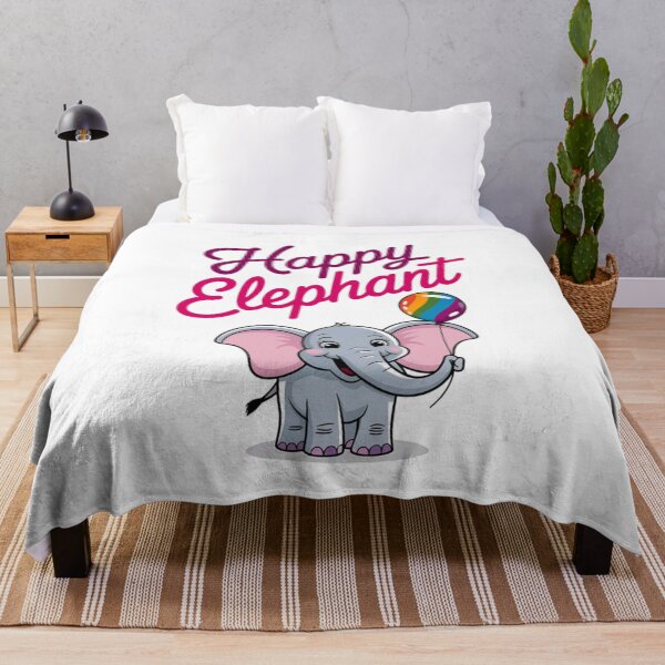 Item preview, Happy Elephant Tee designed and sold by Kuczyn.