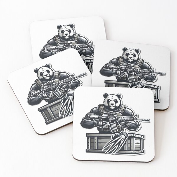 Item preview, Panda Commando: Tactical Gaming Beast designed and sold by HopeLoom.