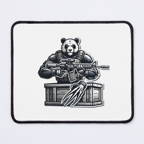Item preview, Panda Commando: Tactical Gaming Beast designed and sold by HopeLoom.