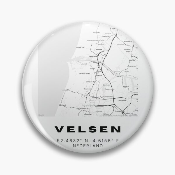 Item preview, Velsen Minimalist Map Art | Netherlands | 52.4632° N, 4.6156° E designed and sold by RM-Journey.
